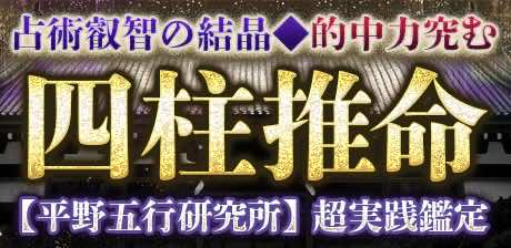 四柱推命【平野五行研究所】