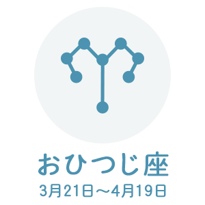 おひつじ座 3/21～4/19